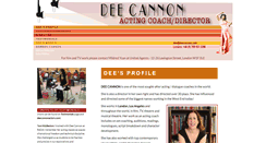 Desktop Screenshot of deecannon.com