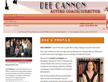 Tablet Screenshot of deecannon.com